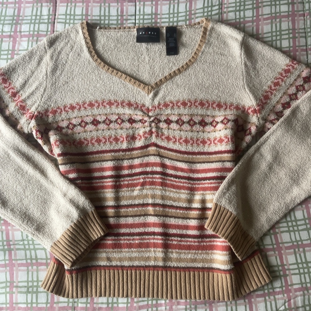 pattern sweater